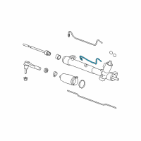 OEM 2008 Pontiac G6 Pipe Kit, Steering Gear Diagram - 15944341