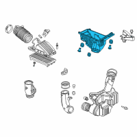 OEM 2006 Honda Accord Case Set, Air Cleaner Diagram - 17244-RCJ-S00