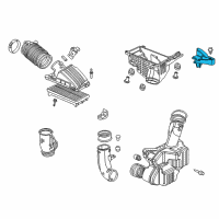 OEM Honda Accord Cover, Air In. Diagram - 17246-RCJ-A00