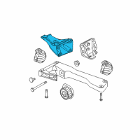 OEM 2009 BMW 335i Engine Mount Right Diagram - 22-11-6-772-344