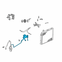 OEM Dodge Durango Line-A/C Liquid Diagram - 5072312AA