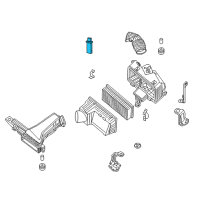 OEM Nissan Murano Mass Air Flow Sensor Diagram - 22680-1MG0A