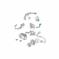 OEM Dodge Neon Line-A/C Discharge Diagram - 5290214AB