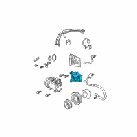 OEM 2005 Dodge Neon Bracket-Torque Reaction Diagram - 4668688AD