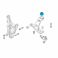 OEM 2015 Hyundai Santa Fe Sport Bush-Front Lower Arm(G) Diagram - 54584-C5000