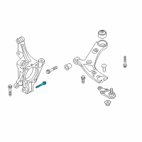 OEM Hyundai Santa Fe XL Bolt-FLANGE Diagram - 54562-4H000