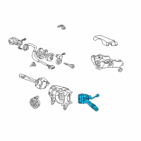 OEM Acura TL Switch Assembly, Wiper Diagram - 35256-S0K-A11