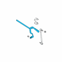 OEM 2007 Toyota Solara Stabilizer Bar Diagram - 48811-AA020