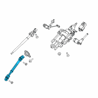 OEM 2019 Ford F-150 Lower Shaft Diagram - HL3Z-3B676-A