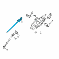 OEM 2021 Ford Expedition Upper Shaft Diagram - JL1Z-3E751-B