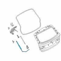 OEM 2018 BMW 320i Spindle Drive, Left Diagram - 51-24-7-462-539