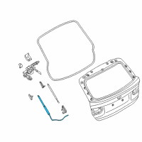 OEM BMW 330i Spindle Drive, Left Diagram - 51-24-7-462-539