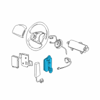 OEM 2002 Ford Expedition Side Impact Sensor Diagram - 1L1Z-14B345-AB