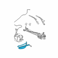 OEM 2004 Chrysler Sebring Hose-Washer Diagram - 4806080AA