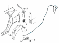 OEM Kia Catch Assembly-Fuel Fill Diagram - 81590Q5000