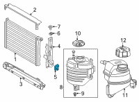 OEM BMW MODULE MOUNT, LEFT Diagram - 17-11-9-895-623