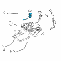 OEM 2011 Ford Explorer Fuel Pump Diagram - BB5Z-9H307-C