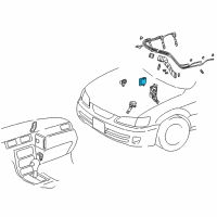 OEM Toyota Avalon Igniter Diagram - 89621-35020