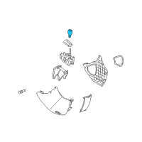 OEM Pontiac Shift Knob Diagram - 25851737