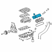 OEM 2019 Chevrolet Camaro Insulator Diagram - 12705391