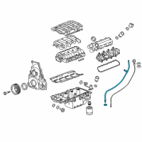 OEM 2021 Chevrolet Camaro Guide Tube Diagram - 12660373