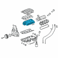 OEM 2019 Chevrolet Camaro Intake Manifold Diagram - 12629466
