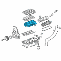 OEM 2017 Chevrolet Camaro Intake Manifold Diagram - 12629466