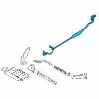 OEM 2014 Infiniti QX60 Cable Assy-Junction To Power Head Diagram - 297A0-3JV0A