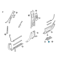 OEM 1997 Cadillac Catera Booster Asm, Power Brake Diagram - 9193212