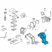 OEM Jeep Transmission Shifter Diagram - 68021388AJ