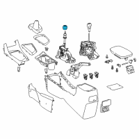 OEM 2014 Toyota Corolla Shift Knob Diagram - 33504-12590-C2