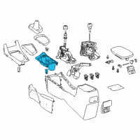 OEM 2017 Toyota Corolla Front Cup Holder Diagram - 58804-02180-C0