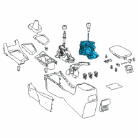 OEM 2015 Toyota Corolla Shifter Diagram - 33560-02250