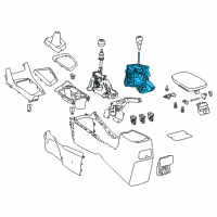 OEM 2017 Toyota Corolla Shifter Diagram - 33560-02250