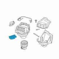 OEM 2011 BMW 750Li Blower Regulator Diagram - 64-11-9-220-847