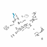 OEM 2011 Cadillac Escalade Gear Shift Assembly Diagram - 25807855