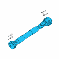 OEM Ford Ranger Drive Shaft Diagram - KB3Z-4A376-B