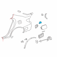 OEM 2012 Lexus LS460 Spring Assembly, Fuel Fi Diagram - 77360-0R010