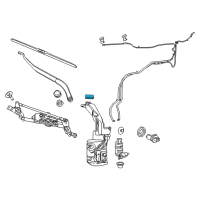 OEM Jeep Cap-Washer Reservoir Diagram - 68225063AA