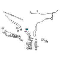 OEM 2016 Jeep Cherokee Cap-Washer Reservoir Diagram - 68225063AA