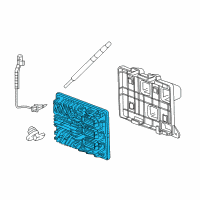 OEM 2019 GMC Canyon Engine Control Module Assembly (W/ 2nd Mpu) E-98 Service No-Start Diagram - 55502052