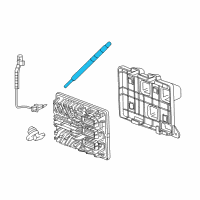 OEM 2022 GMC Savana 2500 Glow Plug Diagram - 55589332