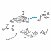 OEM 2001 Acura RL Tube, Filler Neck Diagram - 17651-SZ3-A50