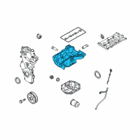 OEM 2012 Nissan Sentra Pan Assy Oil Diagram - 11110-EN21C