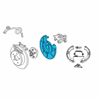 OEM Dodge Caravan Adapter-Disc Brake Diagram - 5073641AA