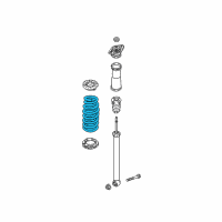 OEM 2019 Kia Optima SPRING-RR Diagram - 55350E6800