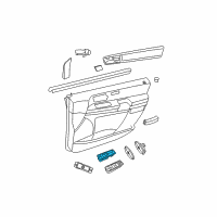 OEM 2014 Ram 2500 Switch-Front Door Diagram - 68298088AA