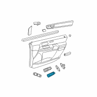OEM Chrysler Town & Country Switch-Front Door Diagram - 68298870AA