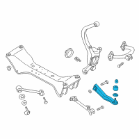 OEM 2004 Chrysler Sebring Link-Rear Suspension Assist Diagram - MR325255