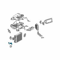 OEM 2006 Chrysler Crossfire Sensor Diagram - 5098076AA